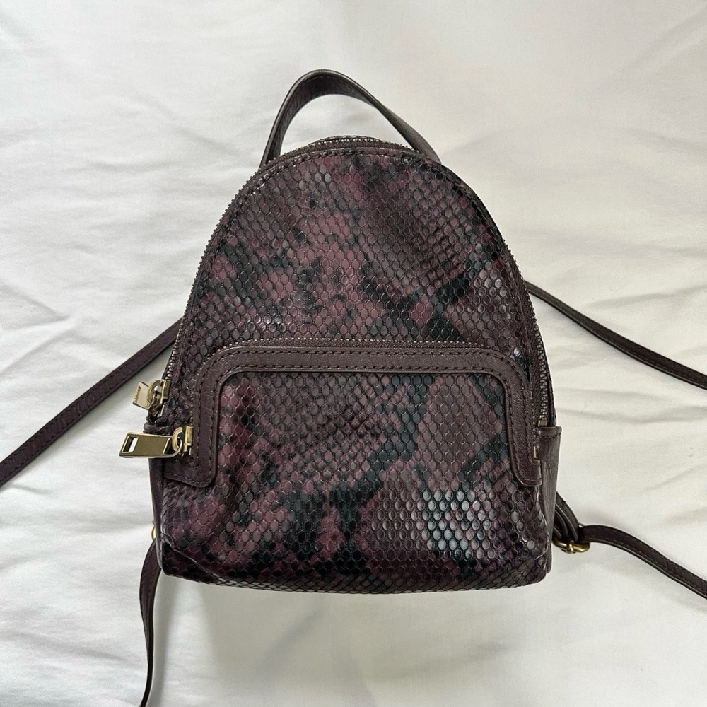 Mini purple backpack - Picture 7 of 10